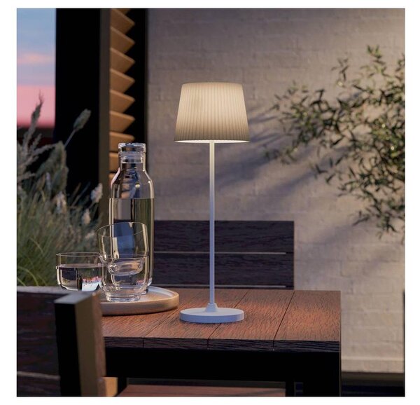 Eglo 75933 - LED димируема зареждаема настолна лампа LEONERO LED/3,8W/5V 2000 mAh бяла/зелена