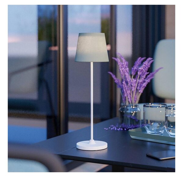 Eglo 75936 - димируема презареждаема настолна лампа LEONERO LED/3,8W/5V 2000 mAh бяла/зелена