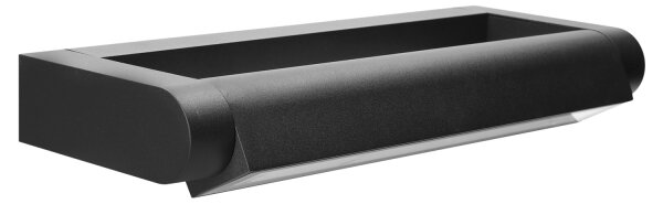 Brilagi - Външен стенен осветител SALERNO LED/12W/230V 35,5 cm черен IP65
