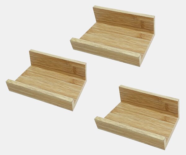 Sinsay - Комплект стенни рафтове 3 pack - бежово