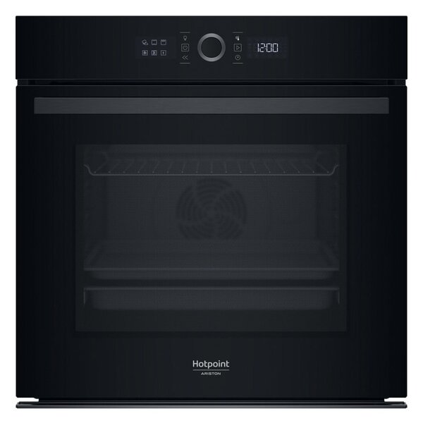 Фурна за вграждане Hotpoint Ariston HAOI5S8HM1BA, клас A+, 73 л. обем, хидролитично почистване, Active Multiflow, Gentle Steam, черна