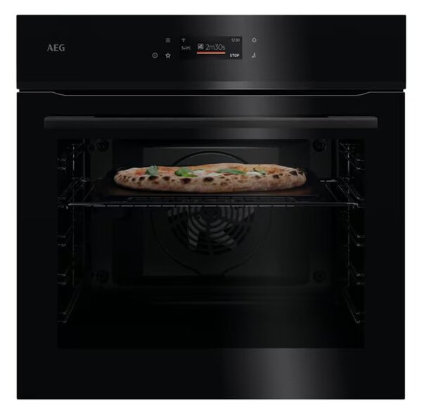 Фурна за вграждане AEG NBX7P63KSB, клас A++, 72 л. обем, 3 пиролитични програми, PizzaExpert, черна
