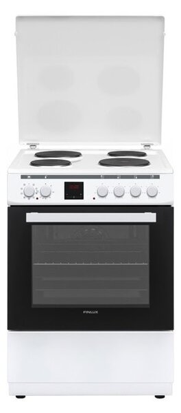 Готварска печка Finlux FLEM 60A ML, 65л. обем, 4 нагревателни зони, 8 функции, бяла