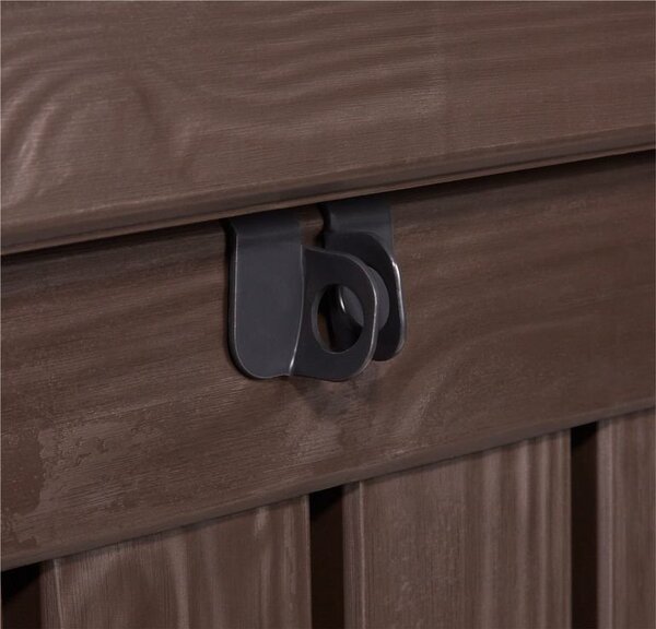 Кафява градинска кутия ROCKWOOD 570 L