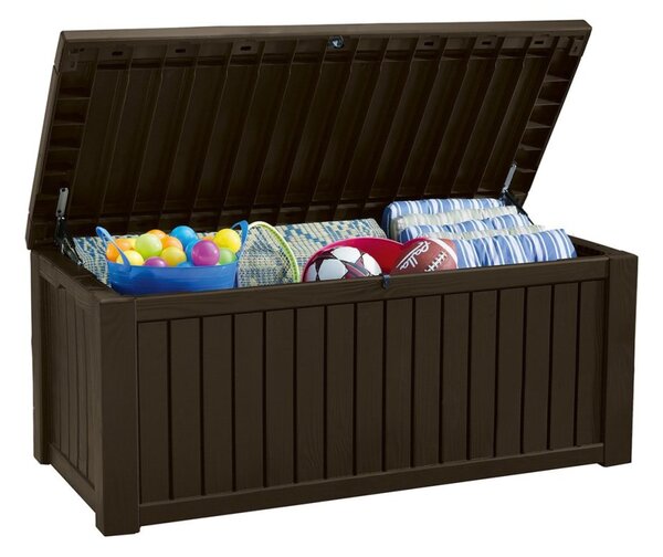 Кафява градинска кутия ROCKWOOD 570 L