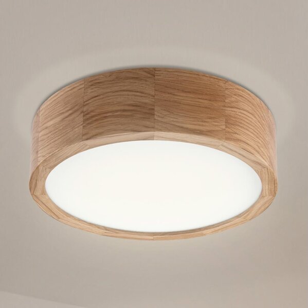 Brilagi - LED таванно осветително тяло CARVALHO LED/20W/230V дъб пр. 27,5 см