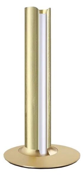 Ideal Lux - Димируема LED настолна лампа DORICA LED/8W/230V CRI 90 месинг