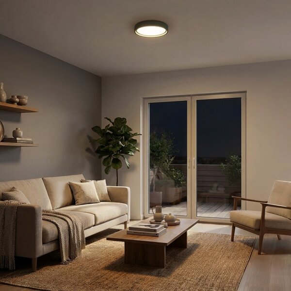 Brilagi - LED таванно осветително тяло MATTEO LED/24W/230V Ø 31 см зелено