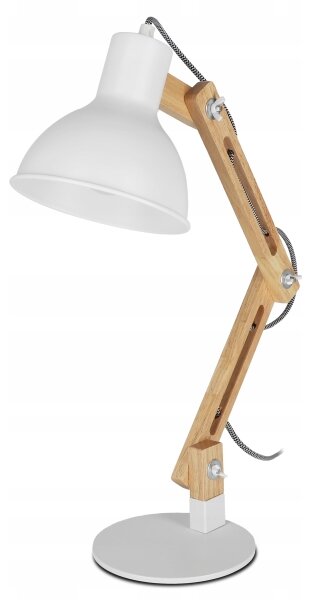 Настолна лампа 1xE27/40W/230V бяла