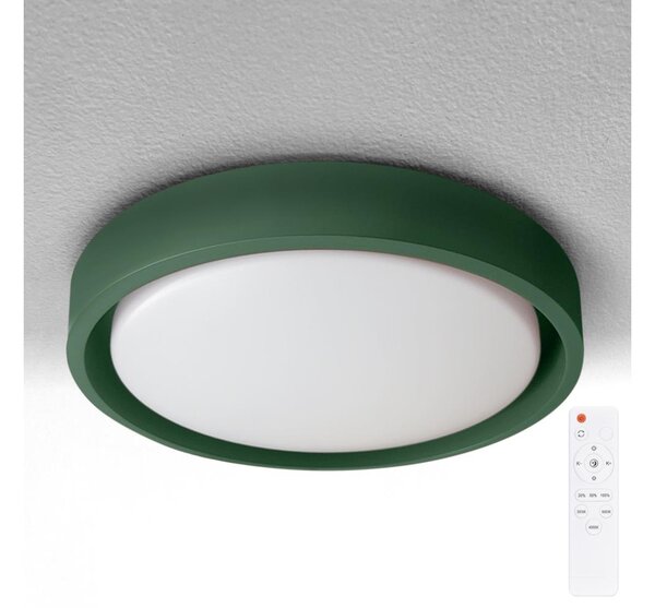 Brilagi - димируемо LED осветително тяло MATTEO LED/48W/230V 3000-6500K Ø 41 cm зелено + дистанционно управление