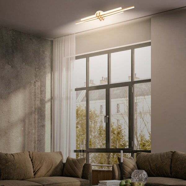 Brilo - LED таванно осветително тяло TINKA LED/30W/230V 3000K медно