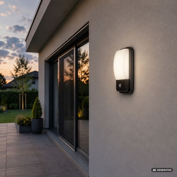 Rabalux 77233 - LED външна стенна лампа със сензор MATZEN 20W/230V IP65