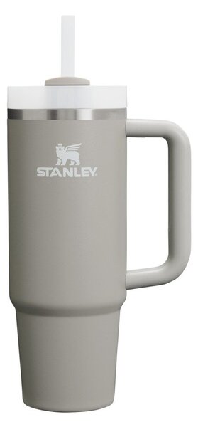 Светлосив термос със сламка от неръждаема стомана 890 ml Quencher H2.O FlowState™ Tumbler Ash – Stanley