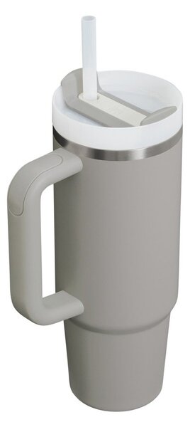 Светлосив термос със сламка от неръждаема стомана 890 ml Quencher H2.O FlowState™ Tumbler Ash – Stanley