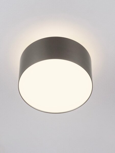 Сиво алуминиево LED осветително тяло за таван Ozen – Nova Luce