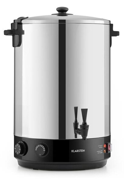 Klarstein KonfiStar 40, тенджера за консервиране, 40 l, съд за напитки, 110 °C, 120 min, неръждаема стомана