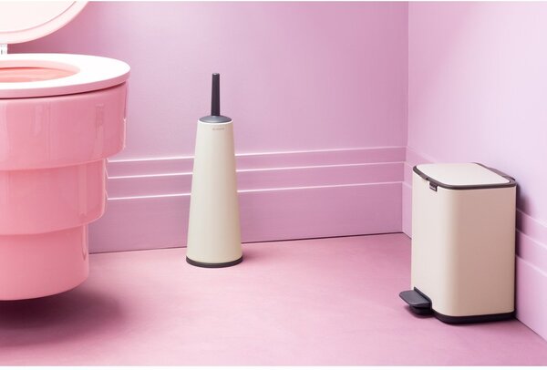 Бежово стоманено кошче за боклук с педал 4 l Bo – Brabantia