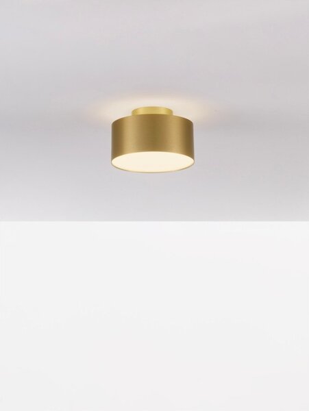 Алуминиево LED осветително тяло за таван в златист цвят Ozen – Nova Luce