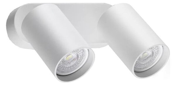 Ideal Lux - LED стенно точково осветително тяло DYNAMITE 2xGU10/7W/230V CRI 90 в бяло