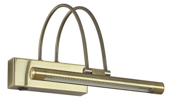 Ideal Lux - LED осветително тяло за картини BOW LED/3,5W/230V CRI 90 26 cm месинг