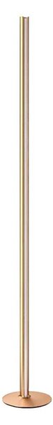 Ideal Lux - LED димируема подова лампа DORICA LED/50W/230V CRI 90 златна