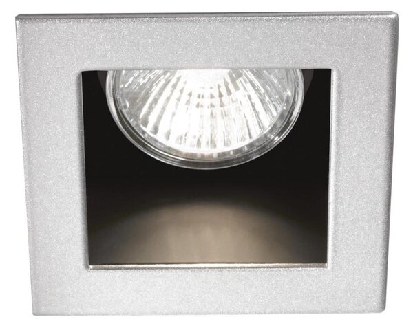 Ideal Lux - Вградено осветително тяло FUNKY 1xGU10/50W/230V 9x9 см матов хром