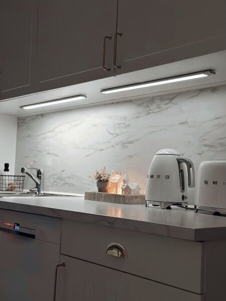 Osram - LED подшкафно осветително тяло със сензор LINEAR LED/3,2W/3,7V 40 cm, сиво
