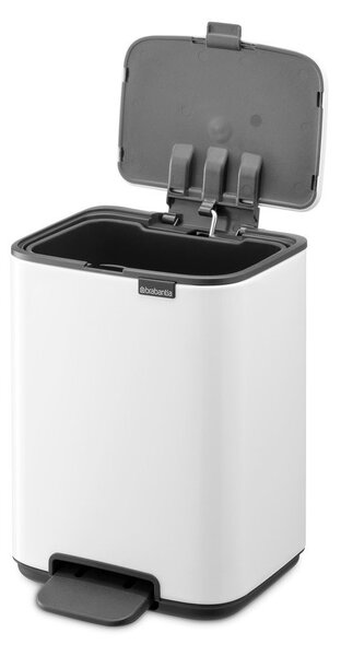 Бяло стоманено кошче за боклук с педал 4 l Bo – Brabantia