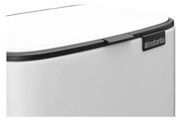 Бяло стоманено кошче за боклук с педал 7 l Bo – Brabantia