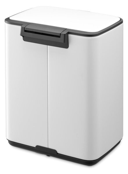Бяло стоманено кошче за боклук с педал 7 l Bo – Brabantia