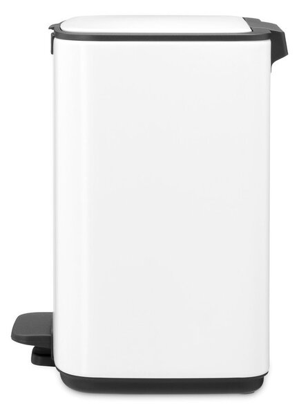 Бяло стоманено кошче за боклук с педал 7 l Bo – Brabantia