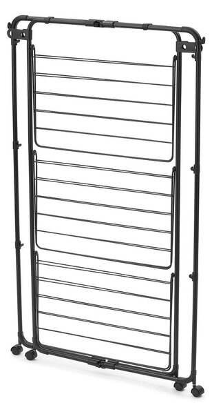 Матово черна сушилня за дрехи 23 m HangOn Tower – Brabantia