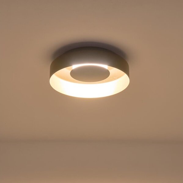 LED Плафониера LED/20W/230V 3000K черен