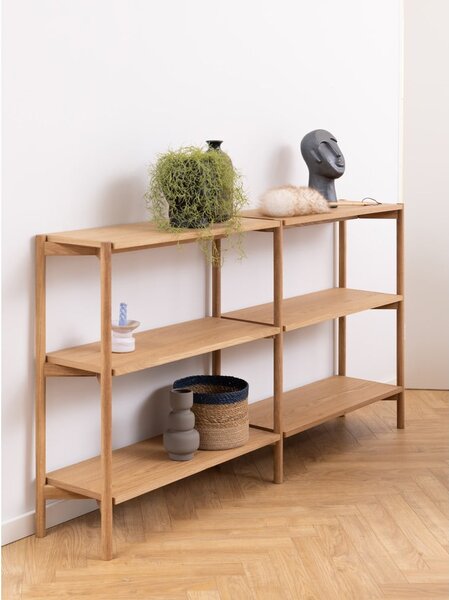 Етажерка за книги в дъб 169x88 cm Braidwood - Actona