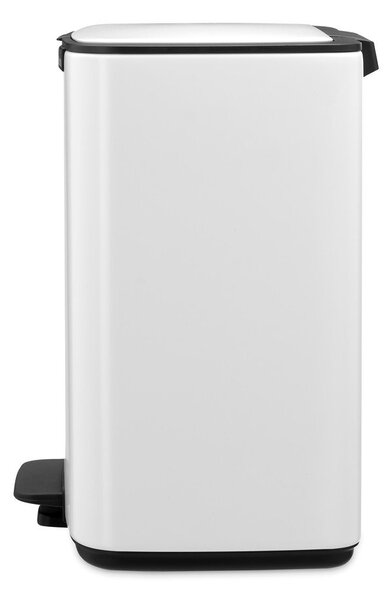 Бяло стоманено кошче за боклук с педал 12 l Bo – Brabantia