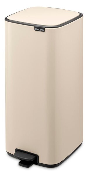 Бежово стоманено кошче за боклук с педал 30 l Bo – Brabantia
