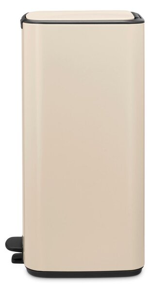 Бежово стоманено кошче за боклук с педал 30 l Bo – Brabantia