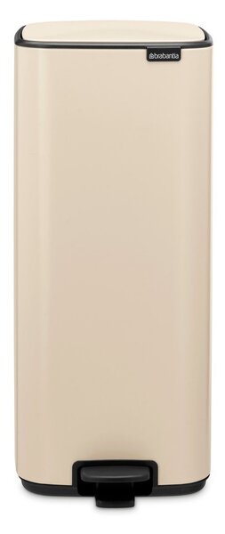 Бежово стоманено кошче за боклук с педал 30 l Bo – Brabantia