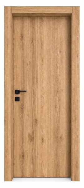 Интериорна врата с каса EUROSTILL MILANO STANDARD 68x205 cm Дъб Мауела