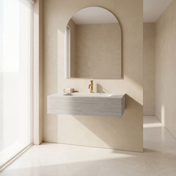Стенна мивка REA Apollo Muralto Roma 80
