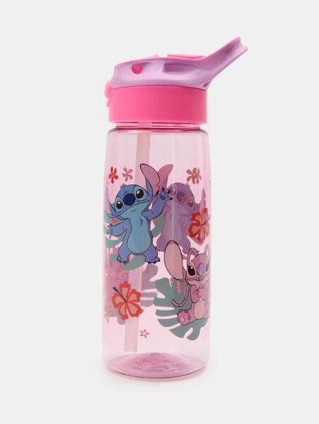 Sinsay - Бутилка с дръжка и сламка Lilo & Stitch - многоцветен