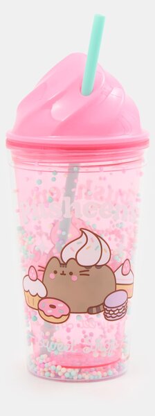 Sinsay - Чаша за многократна употреба със сламка Pusheen the Cat - многоцветен