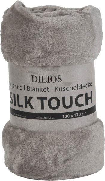Одеяло DILIOS Silk Touch 130х170 см, сиво