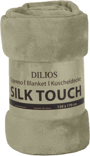 Одеяло DILIOS Silk Touch 130х170 см, зелено