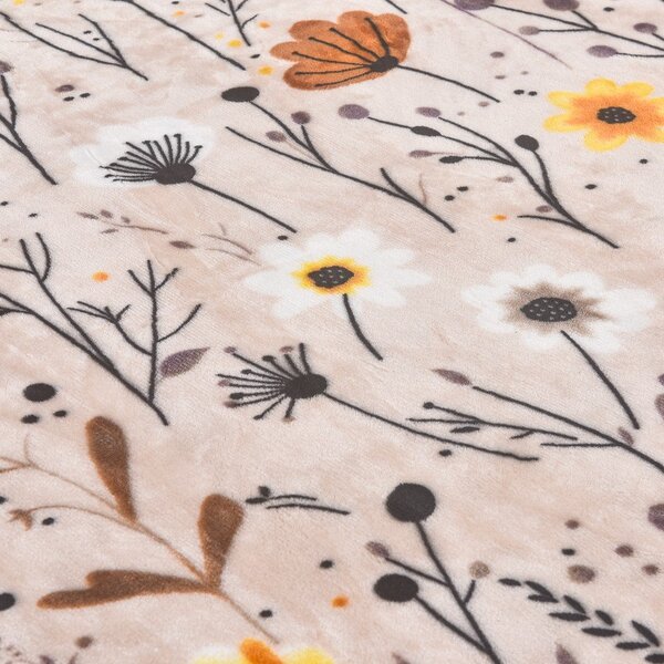 Единично спално бельо от микроплюш 140x200 cm Valentina – My House