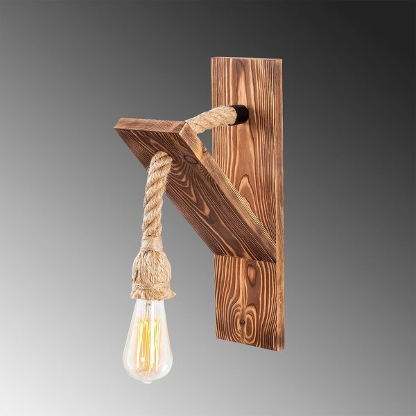 Стенна лампа в естествен цвят Erebos – Opviq lights