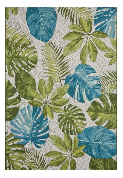 Зелен/тюркоазен външен килим 80x165 cm Flair – Hanse Home
