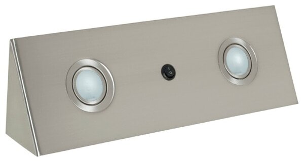 LED луна ELMARK 921552K/SN, 20W, 12V, 3.0lm, за мебели, защита (IP20), сатен никел