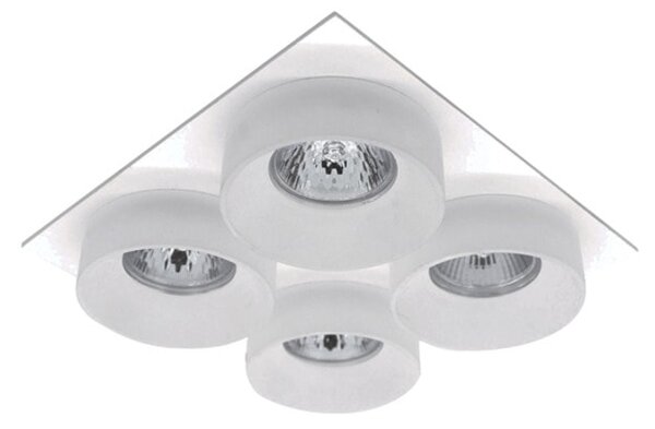 LED луна ELMARK 92045S4/WHFR, 12V,защита (IP20), размер на отворa 150x150mm, прозрачено/бял