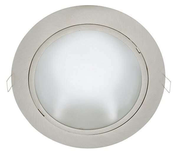 LED луна ELMARK 92201LEDWW/SN, 2x9W, 230V, 2x750lm, 2700K, защита (IP44), сатен никел